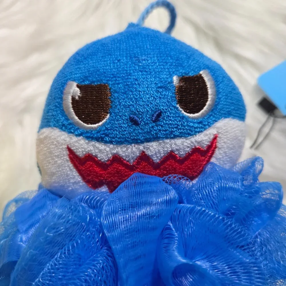 Baby Shark Bath Poof Set